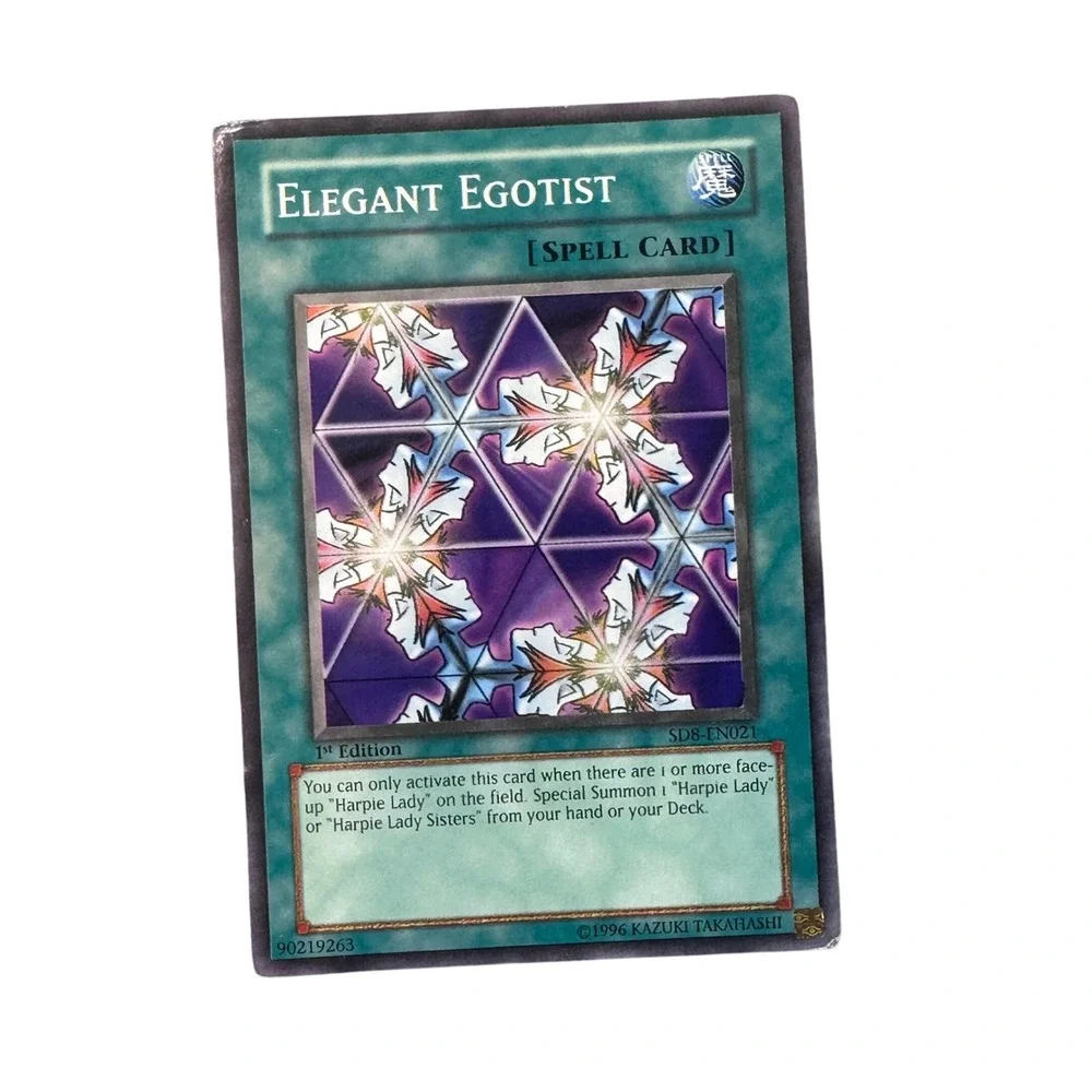 Yu-Gi-Oh! Trading Card Game Elegant Egotist SD8-EN021 1st Edition Common Spell‎